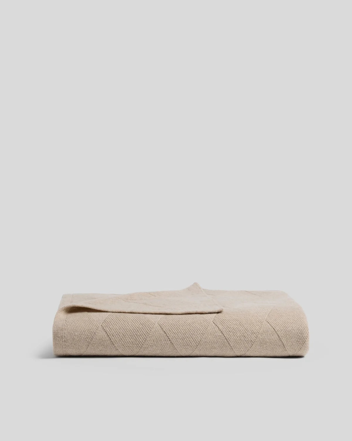 Basketweave Merino Throw