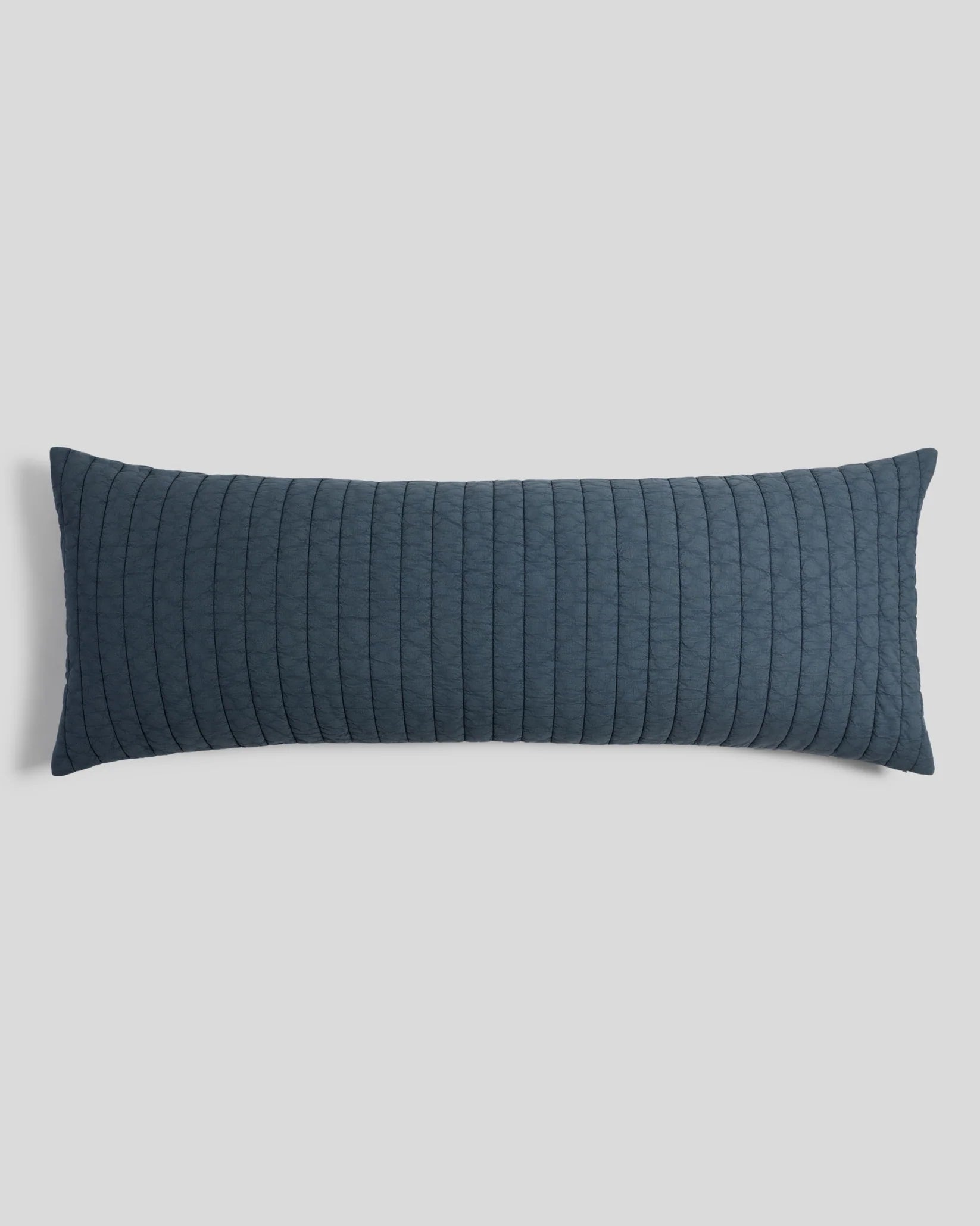 Garment Dyed Channel Body Pillow Cover