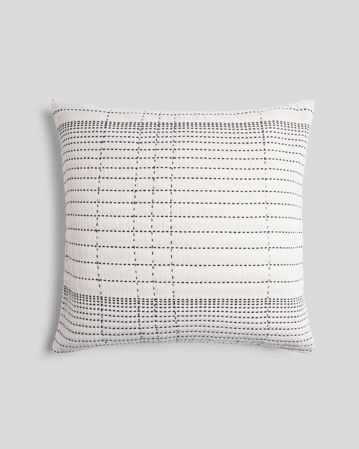Hand Stitched Euro Pillow Cover
