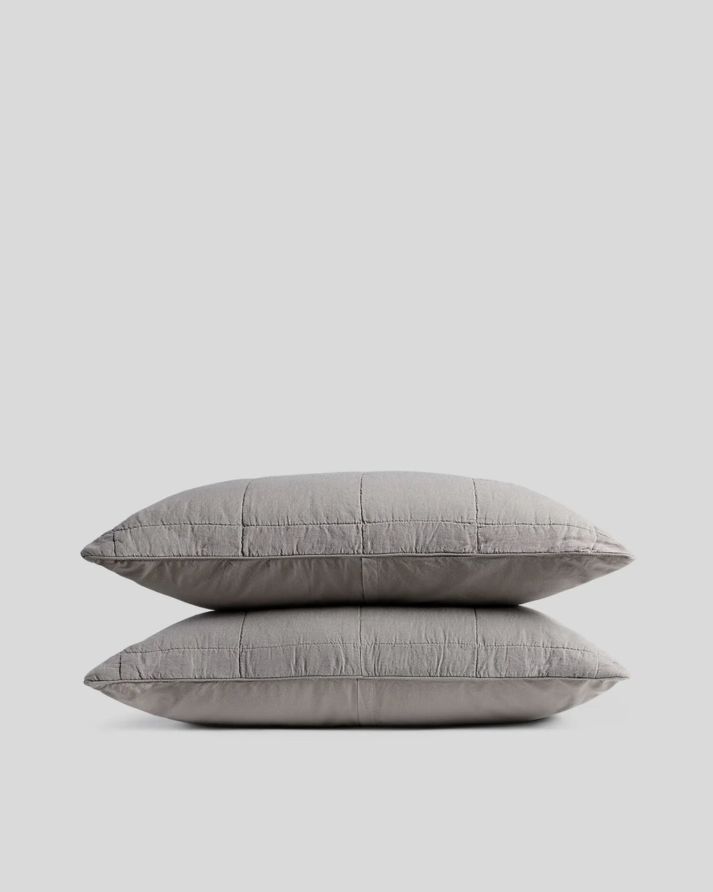 Linen Box Quilted Sham Set