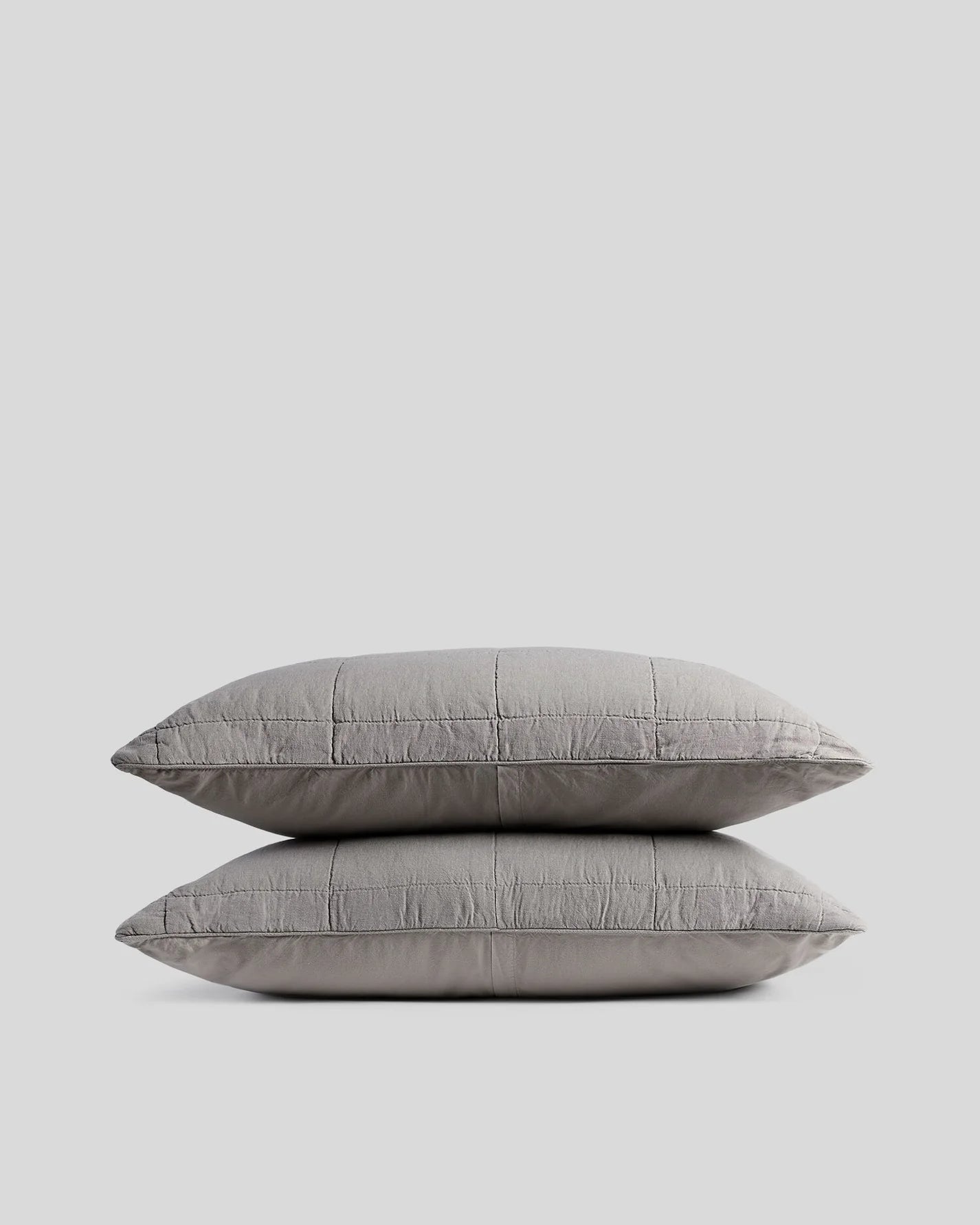 Linen Box Quilted Sham Set