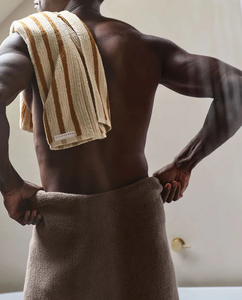 Organic Resort Stripe Towels