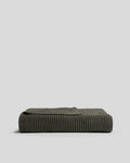 Organic Rib Knit Throw