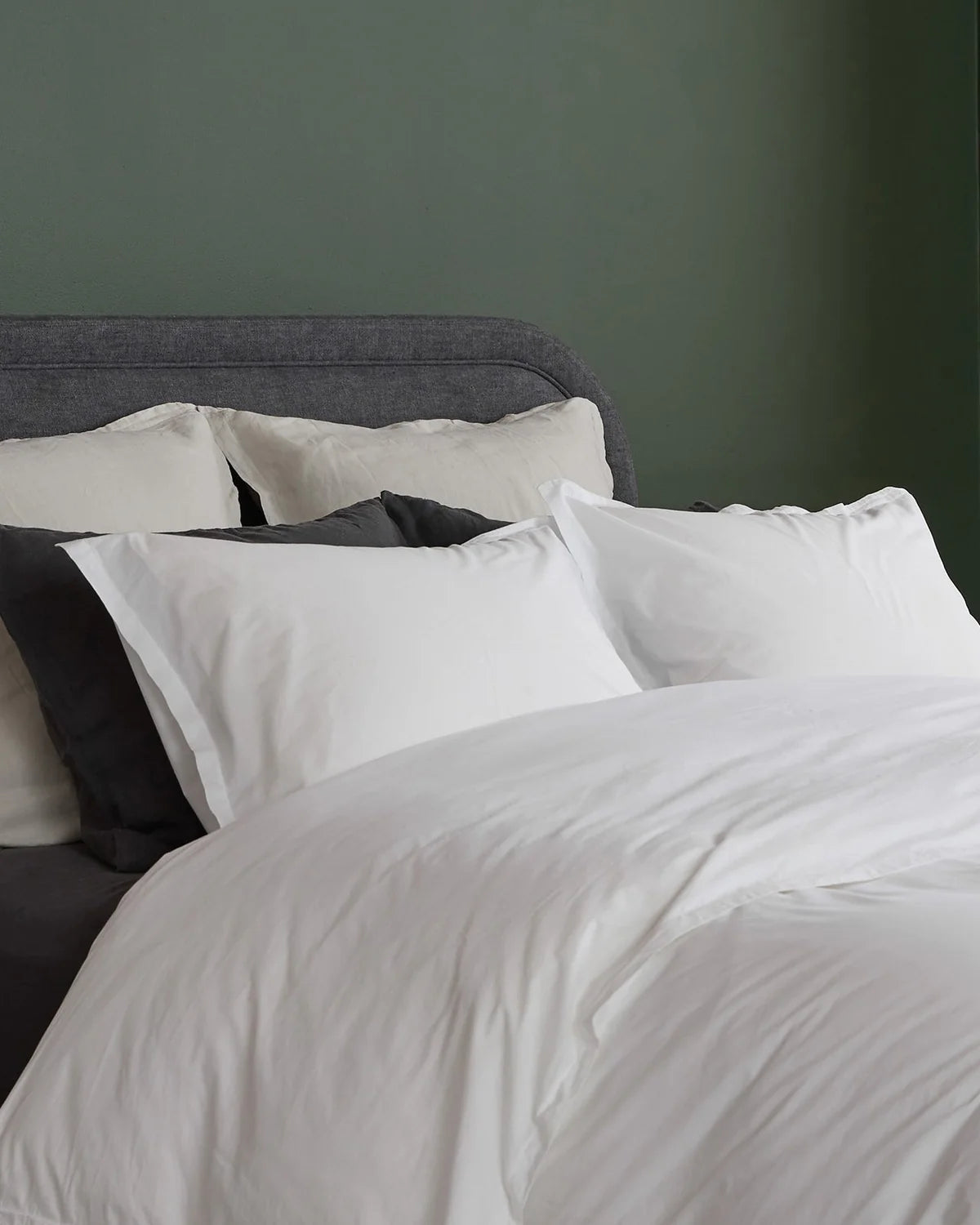 Percale Sham Set
