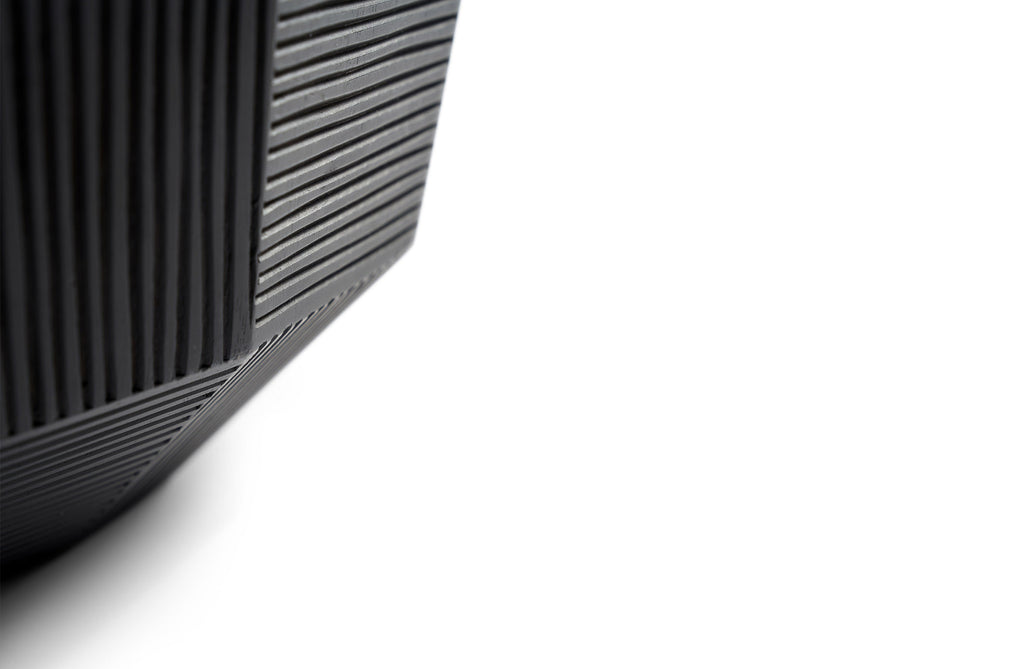 Black Striped Bowl